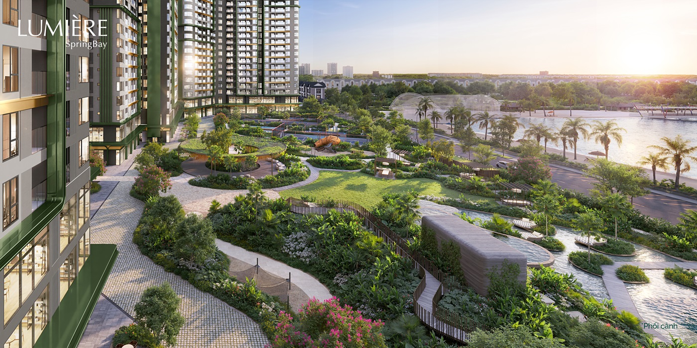 Lumiere Springbay có hệ thống tiện ích đẳng cấp